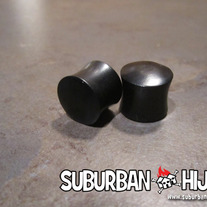 Areng Ebony Wood Saddle Plugs