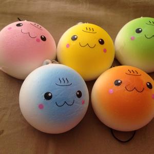 Mini Colored Kawaii Steam Bun Squishy Charms ? Kawaii Squishy Shop ? Online Store Powered by ...
