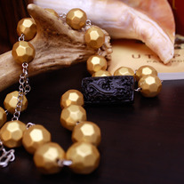 The Golden Dragon of Lisbon Necklace
