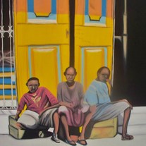 Shoe Shine Boys Painting