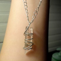 Healing Quartz Necklace