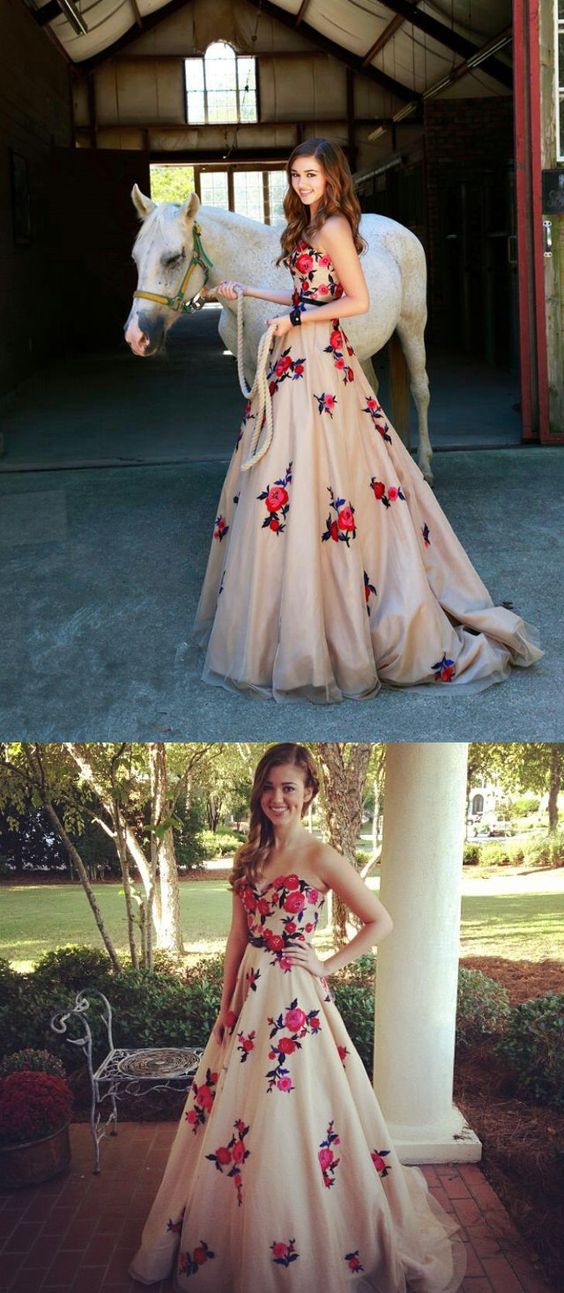 Floral Prom Dresses