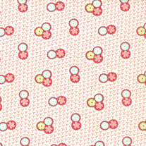 1/2 Yard-Ruby Retro Cream 55033/17