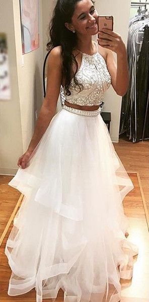 Prom Dress in White