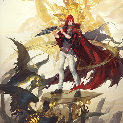 18" x 24" poster: summoner