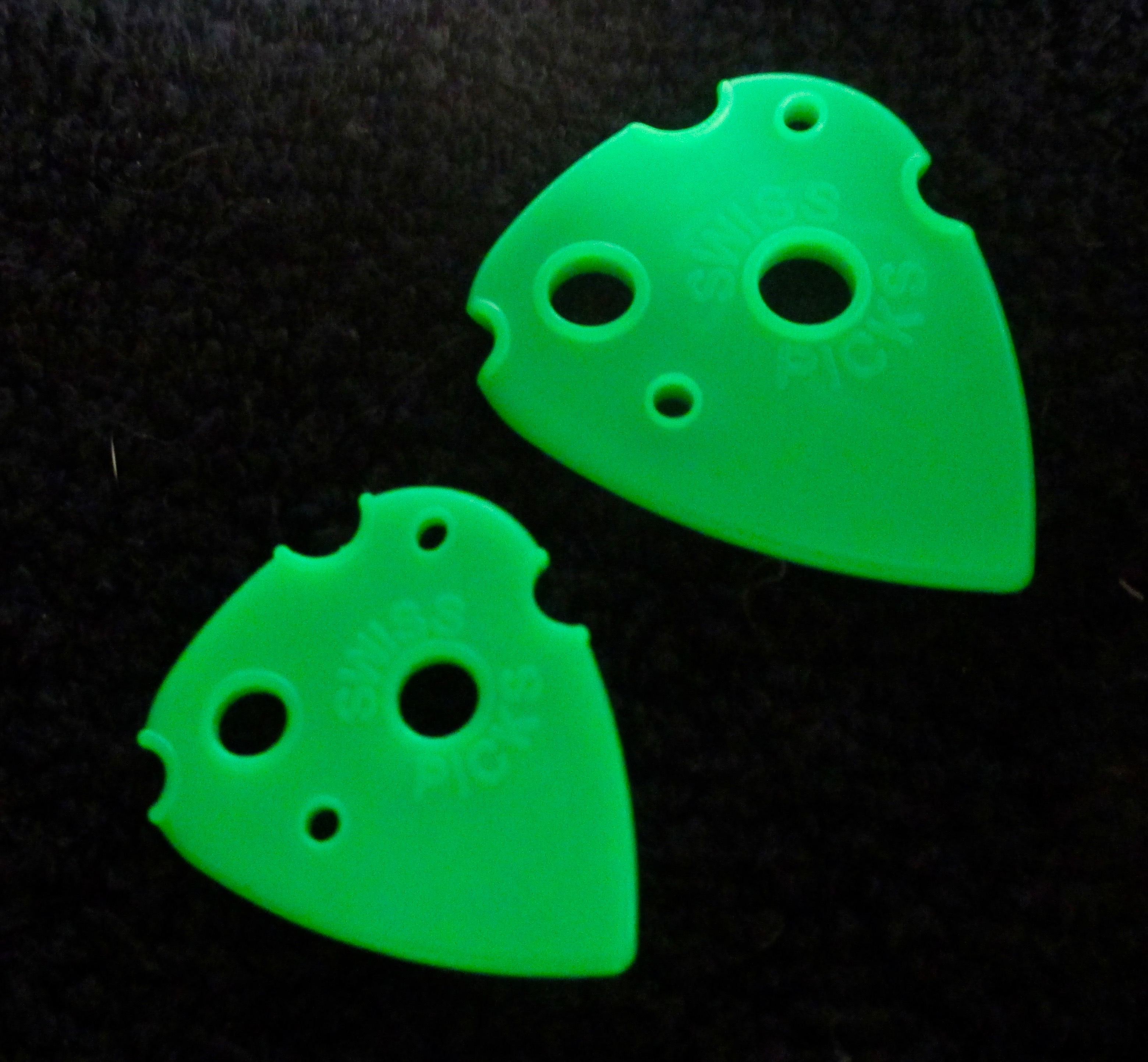 NUCLEAR JAZZ MINI 12 PICKS SLICED SLAB 1.80MM · Swiss Picks · Online