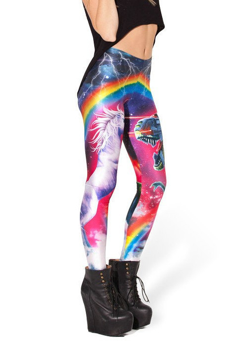 Free Shipping Unicorn Galaxy Matel Monster Leggings Sheloveit