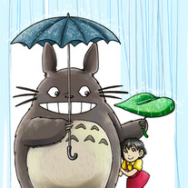 Totoro Print