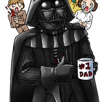 Vader #1 Dad Print
