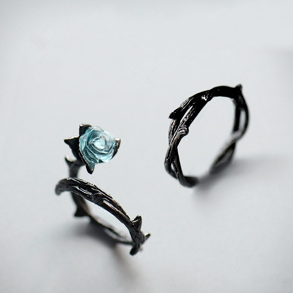 Thorns and Rose Ring on Storenvy
