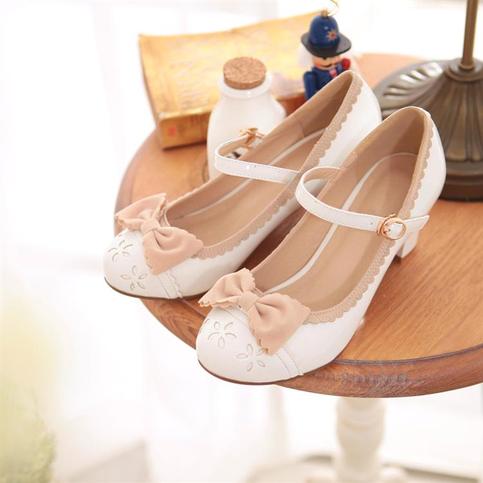 asos bow shoes
