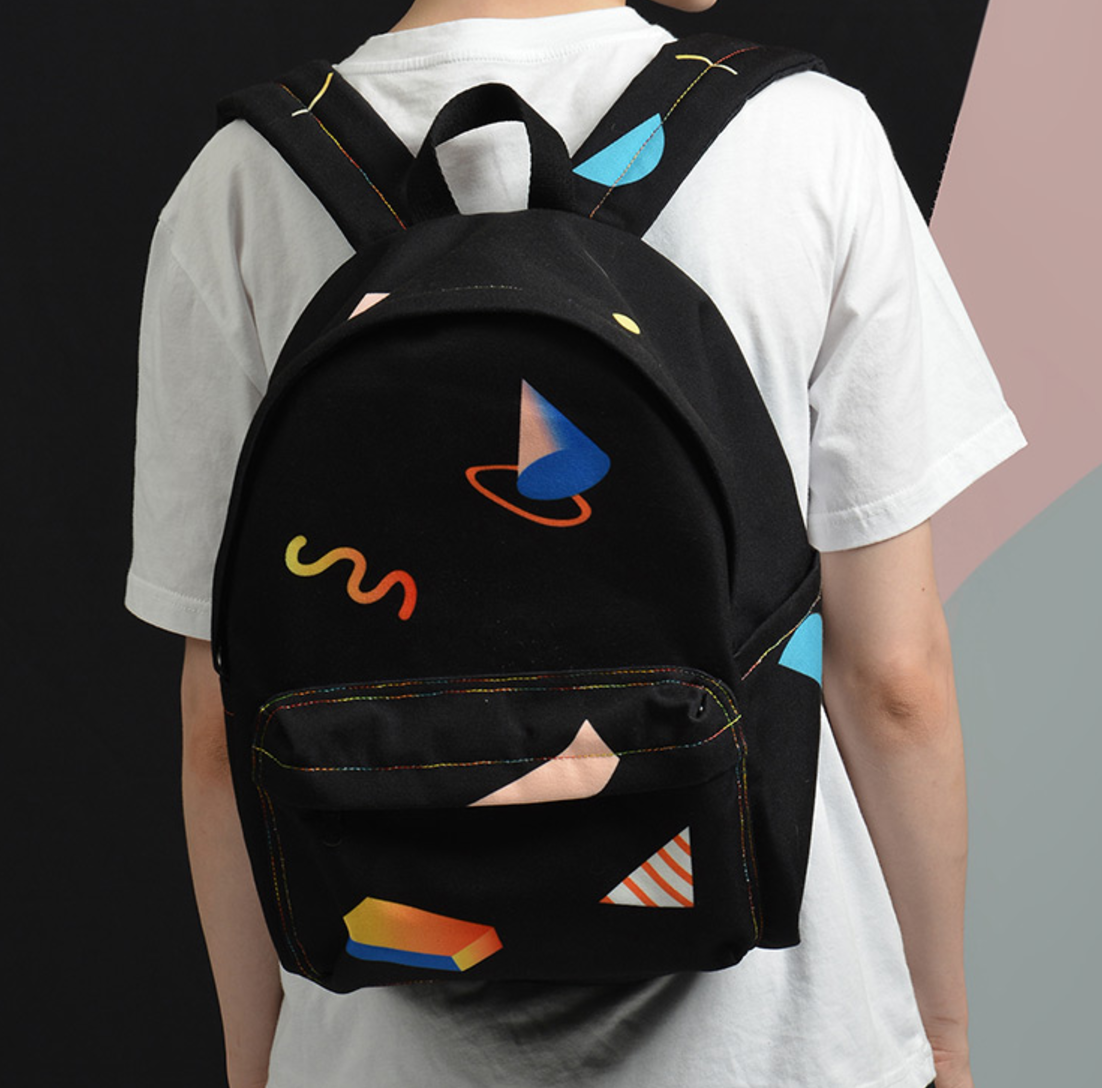 AESTHETICS GEOMETRIC BACKPACK · · Online Store Powered by