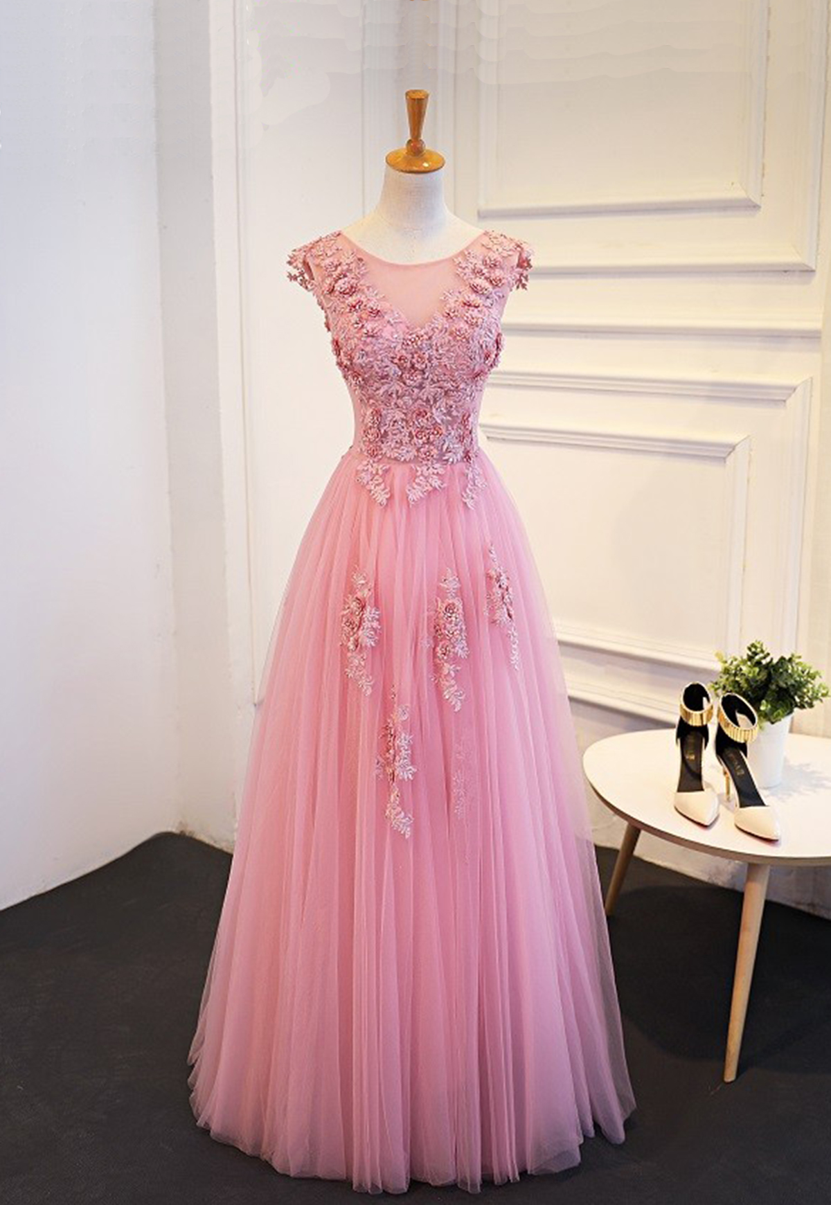 Flower Prom Dresses