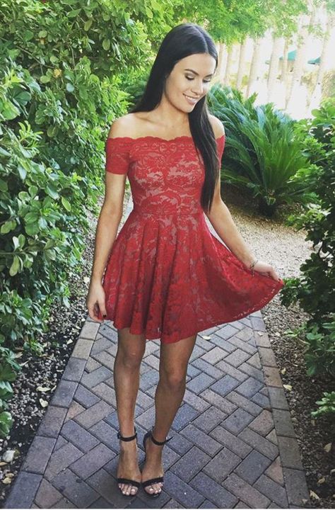 Red Homecoming Dresses