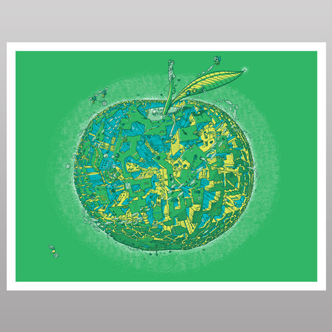 The BIG Apple (print)