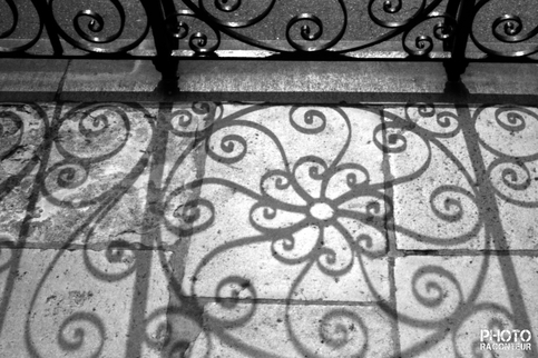 Shadow Swirls at the Old Exchange