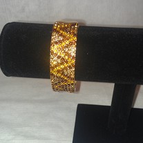 Gold Jeweled Bracelet