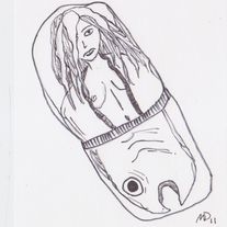 Karen the Relic - Original Art Illustration
