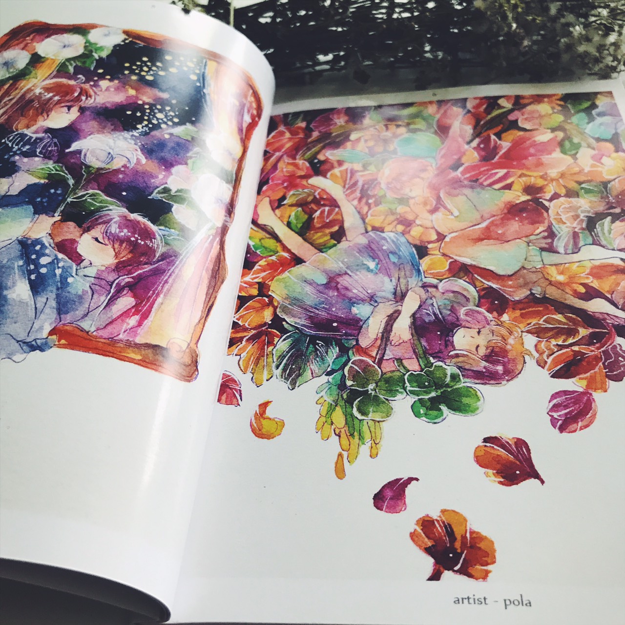 fragrance watercolor illustration book monomania online store