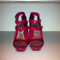 Bebe Pink Satin Pink(Size 8)