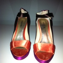 Bebe Multi Color Shoe (Size 8)