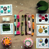 Felt Flower Bouquet Kit