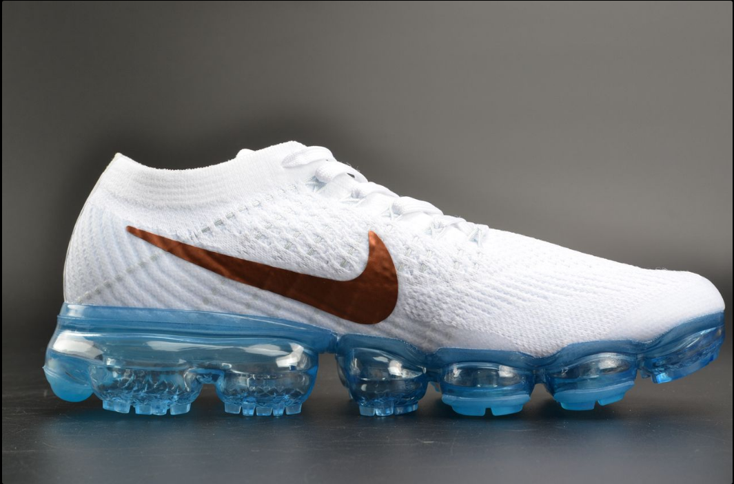 Nike Air VaporMax âExplorer Lightâ Summit White-Hydrogen Blue For Sale on Storenvy
