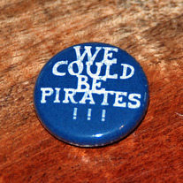PIRATES!!! 1" Button