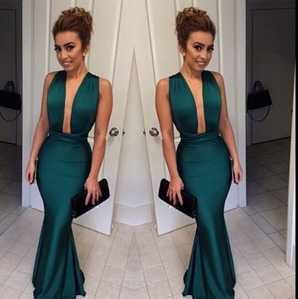 Green Mermaid Dress