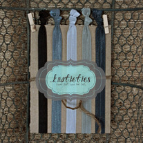 storm clouds : headband {knotieties} 5 pack