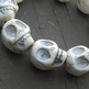 Large White Skull Bracelet - Thumbnail 1