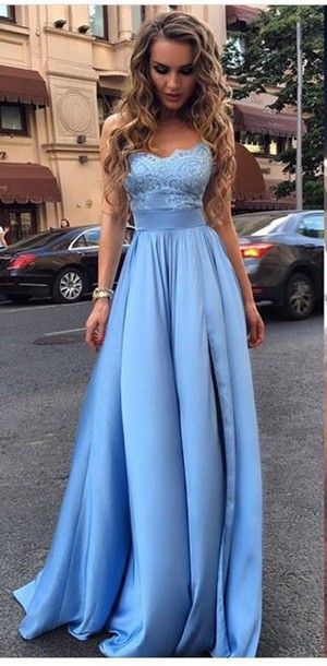 Blue Evening Dresses