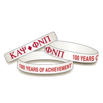 100 YRS Achievement Kappa Wristband