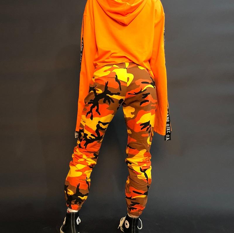 ORANGE CAMOUFLAGE PANTS on Storenvy