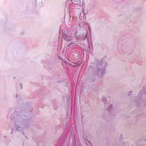 Small Art Magnet ~ New Life