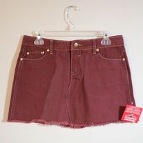 Rust Denim Skirt by ASOS (Brand New)