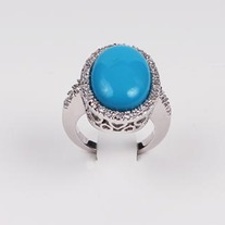 Oval Turquoise Ring