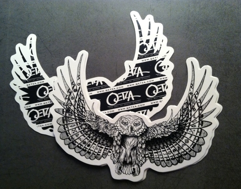 Owl Sticker · Qetza · Online Store Powered by Storenvy