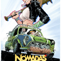 Póster de Nómadas (Estilo Película)