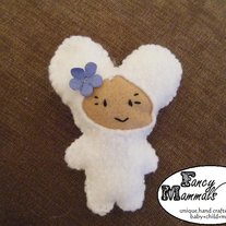 White Mouse Mini Plush