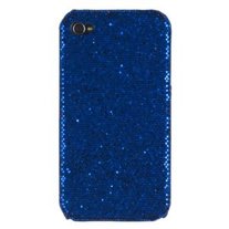 Blue Sparkle Caze (iPhone 4/4s)