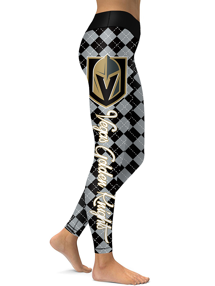 Las Vegas Golden Knights Workout Yoga Women Pants Ice Hockey Leggings