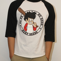 Up To No Good Baseball Tee