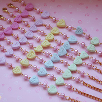 Candy heart bracelet