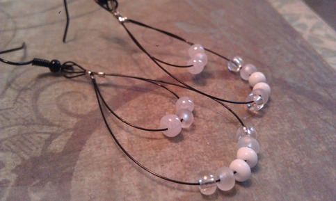 Black & White Solace Earrings