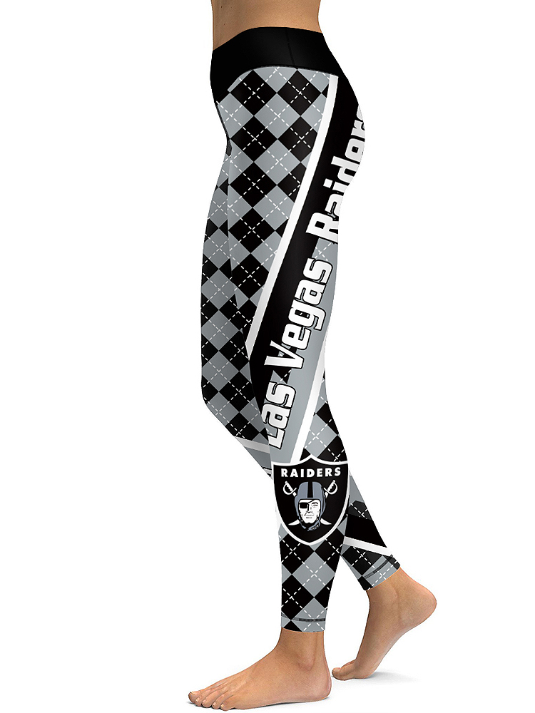 Las Vegas Raiders Football Team Sports Leggings on Storenvy