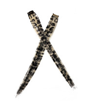  ♥ SCENE,EMO LEOPARD PRINT CLIP-IN HAIR EXTENSIONS ♥