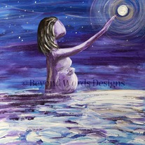 Starry Starry Night ~ Matted 8x10 Giclee Print