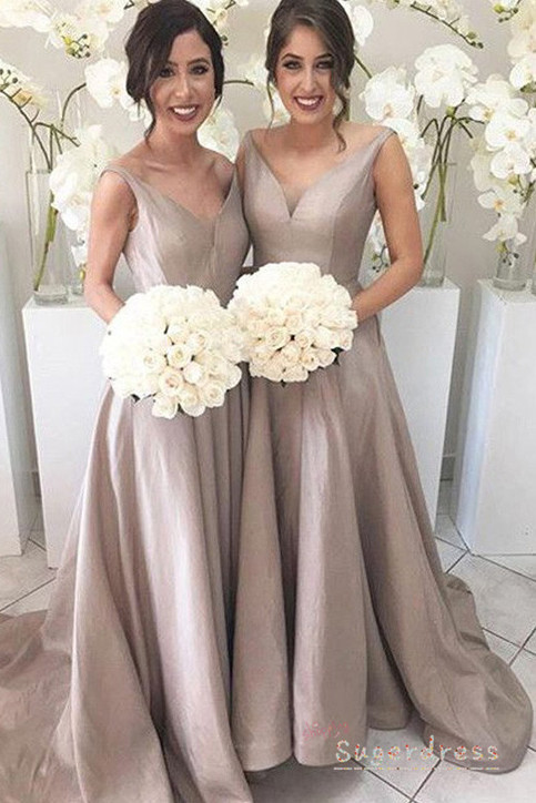 light brown bridesmaid dresses