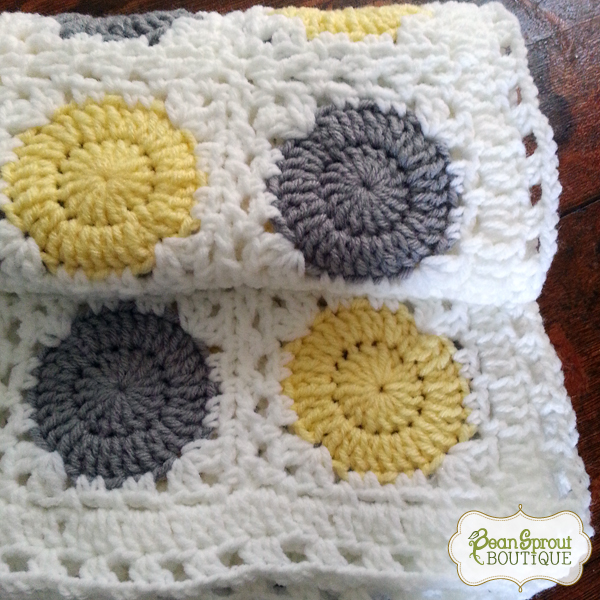 Polka Dot Baby Blanket · Bean Sprout Boutique · Online Store Powered by